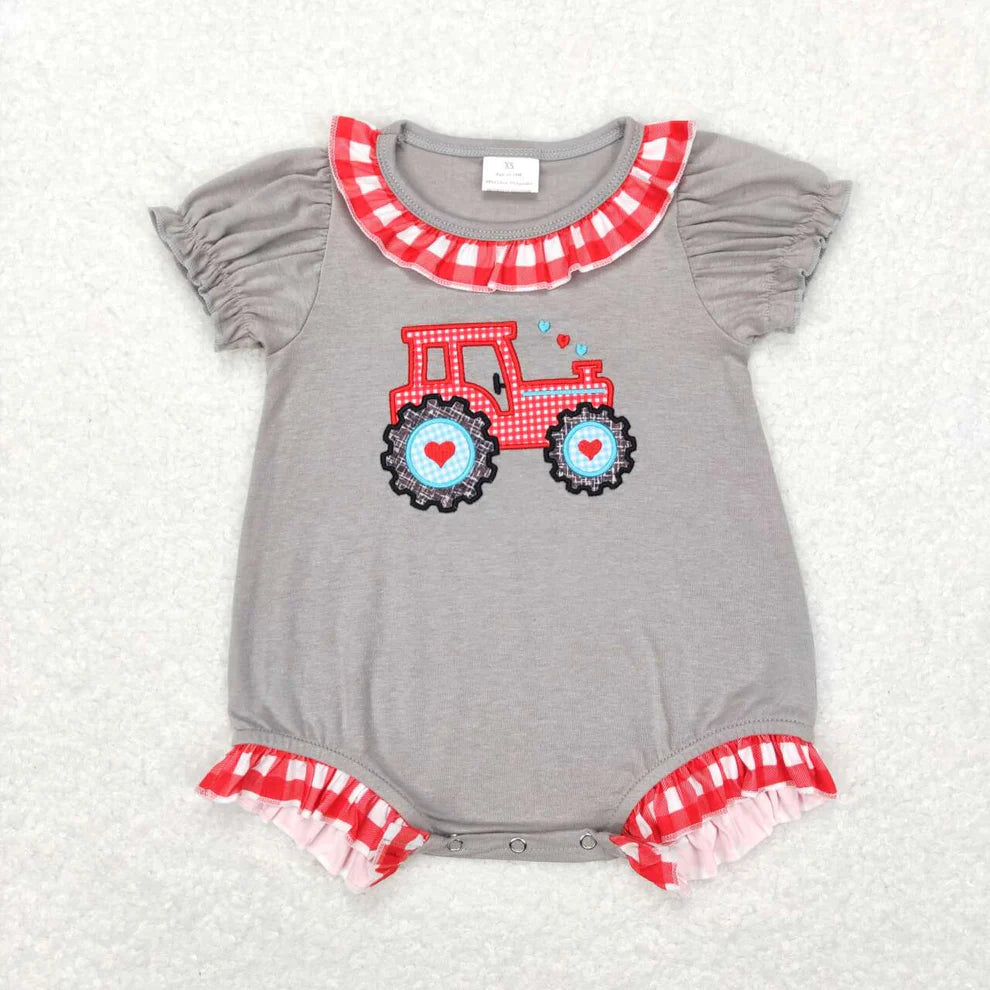 Baby Girl's Minnie Mouse Love Romper